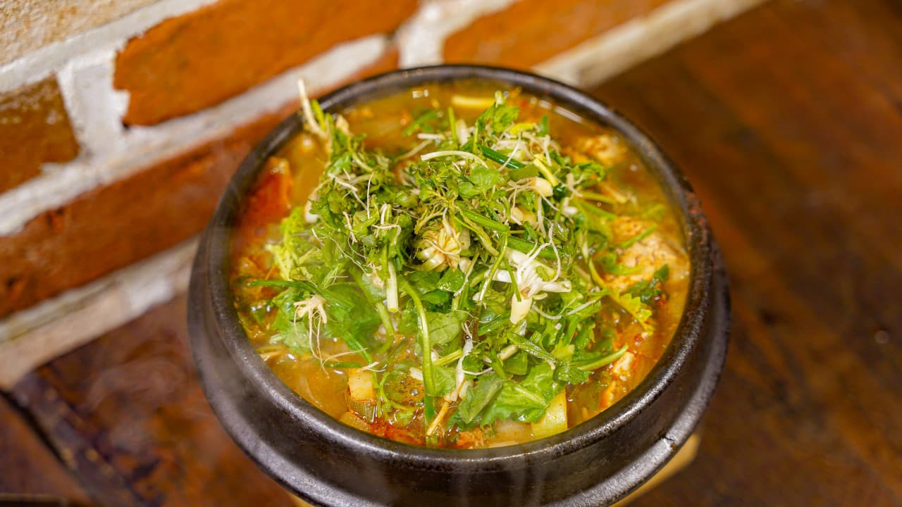 된장술밥 Doenjang Sool-bap — Doma Hongdae Korean BBQ (烤肉 · 구운고기) menu · 도마 홍대본점 식사